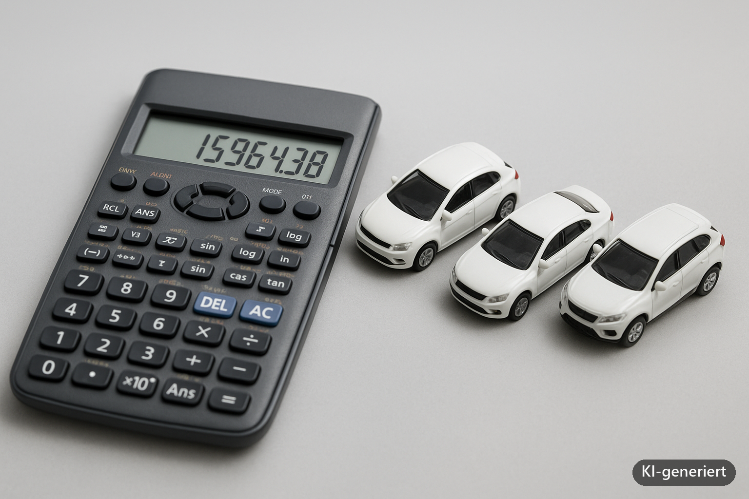TCO Fuhrpark berechnen: Total Cost of Ownership je Fahrzeug (KI-generiertes Symbolbild)