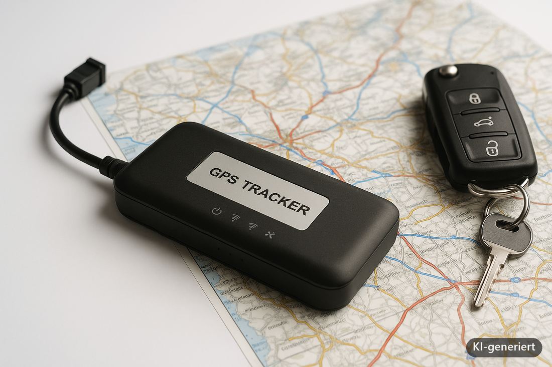 GPS-Fuhrparkmanagement: Grundlagen, Funktionen und Nutzen für KMU (KI-generiertes Symbolbild)